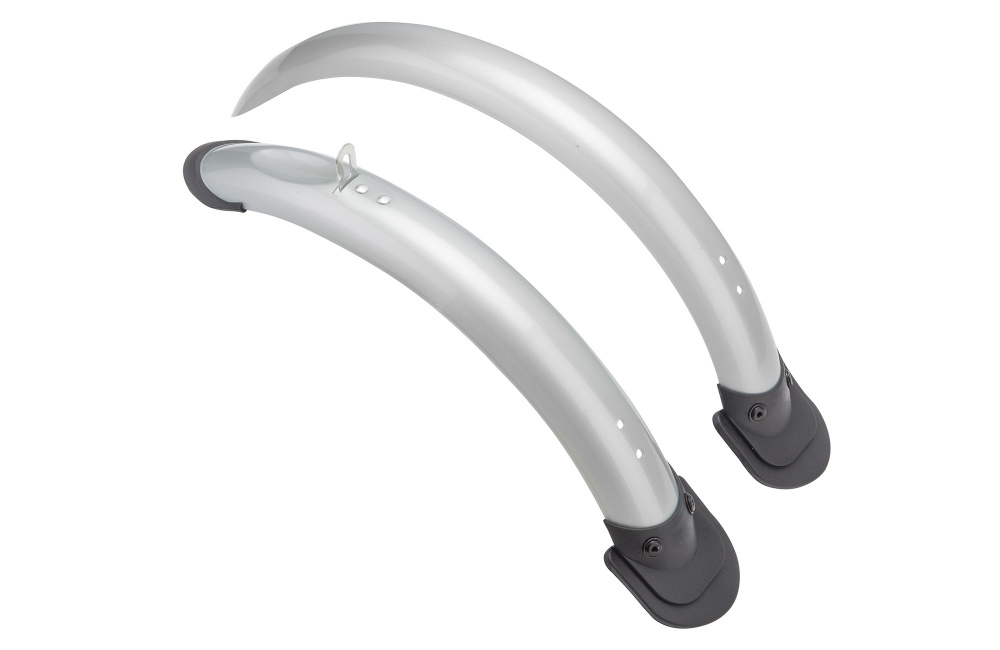 Крылья 16" XH-B105 полноразмерные пластиковые серебристые, комплект