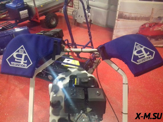 Муфты ветрозащитные на руль Бурлак-М (пара)