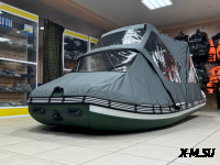 Ходовой комб. (носовой+основной) тент MISHIMO 370 LITE/PRO/LITE DF тем.серый (7)