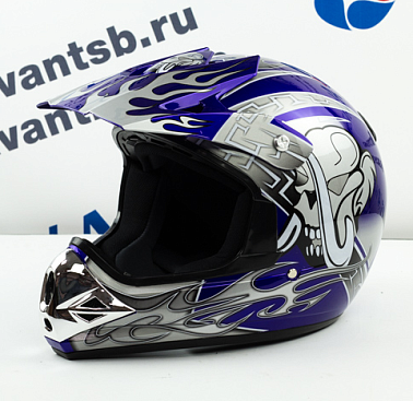 Шлем кроссовый Avantis Lead, Синий