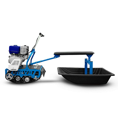 Мотобуксировщик НЕВА МС-1-YA (MX200) с санями и сиденьем