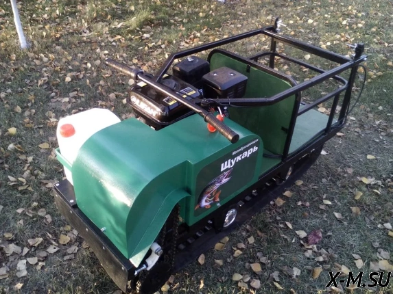 Мотобуксировщик Щукарь П-В 380, 6,5 (1250 мм)