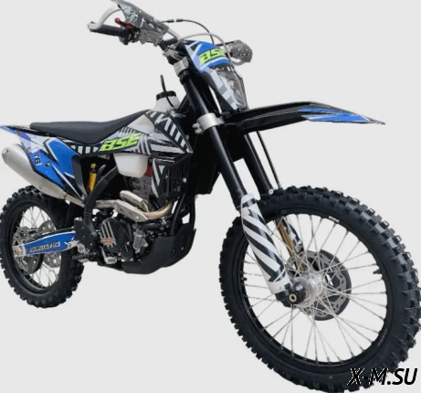 Эндуро / кроссовый мотоцикл BSE T8 Blue Twister (015)