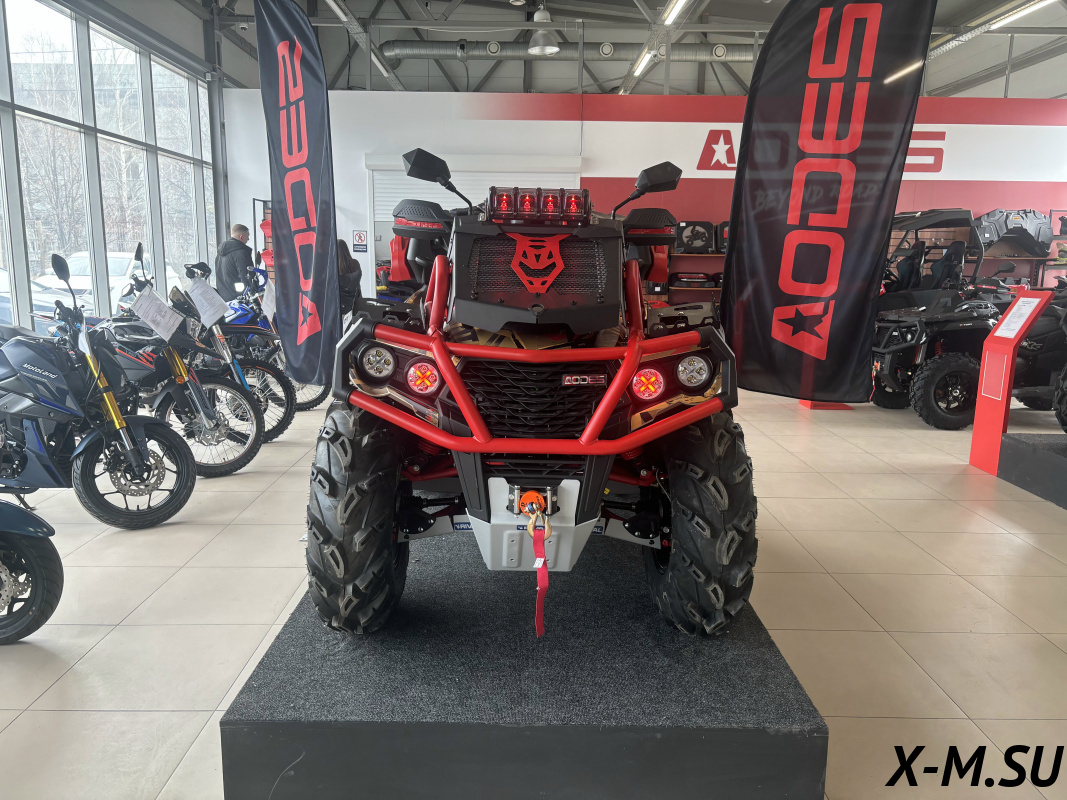 Квадроцикл AODES PATHCROSS MAX 1000 MUD PRO XE LCD двухместный (RATTLESNAKE)