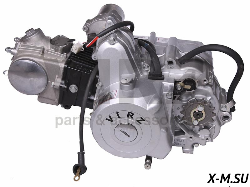 Двигатель в сборе 4Т 147FMH (CUB) 71,8см3 (п/авт.) (N-1-2-3-4) (с верх. э/старте