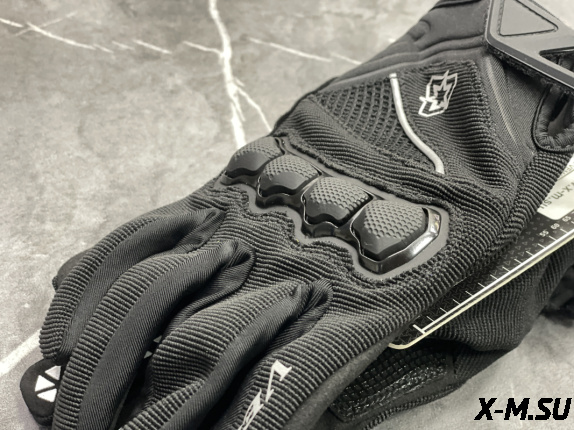 Перчатки взрослые VEMAR XD2-116  цв. Черный с белым  р. S