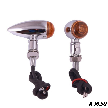 Указатели поворота (пара) универсальные ТИП27; DELTA, ALPHA, ЧОПЕР