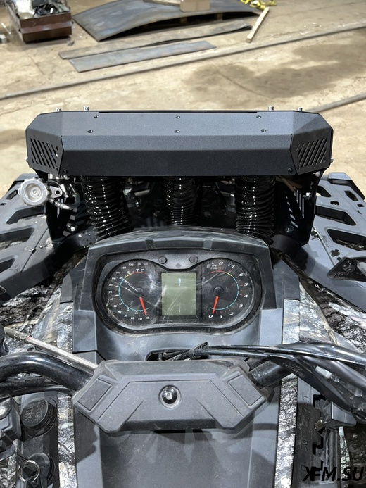 Вынос радиатора со шноркелями на AODES без установки