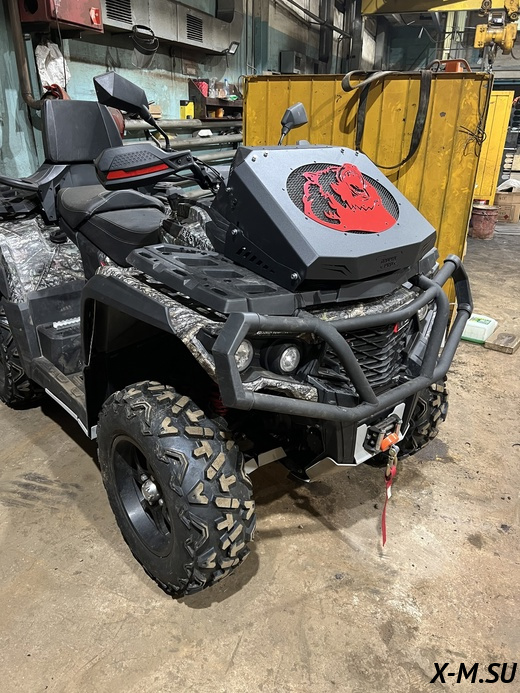 Вынос радиатора со шноркелями на AODES без установки