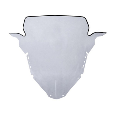 Стекло ветровое для снегохода (высота 63см, толщина 3мм, МПК)