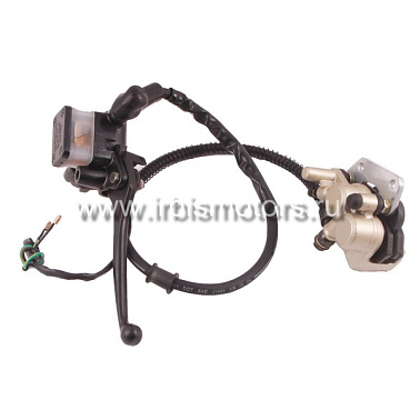 Тормоз дисковый передний в сборе CG125, MINSK, PLUTON