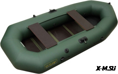 Гребная лодка ПВХ ВЕЛЬБОТ ВУД 240 СС