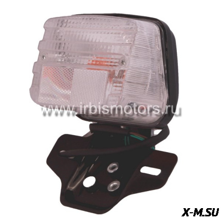 Фонарь задний в сборе CG125, PLUTON, MINSK ТИП2 (white)