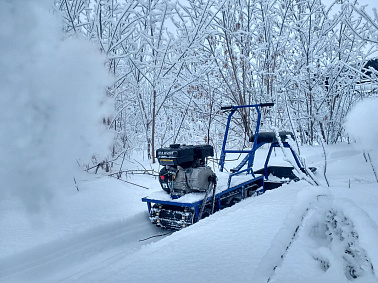 Мотобуксировщик Альбатрос-L 8 без фары