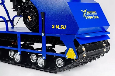 Мотобуксировщик SNOW DOG 9  с эл.запуском (DINKING)