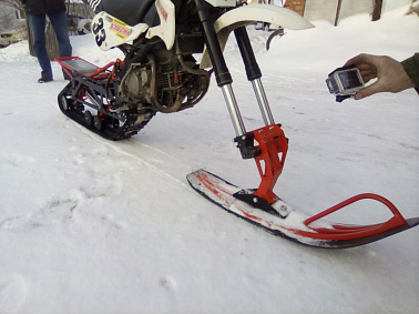 Снегоходный комплект Кубена на 250 мото