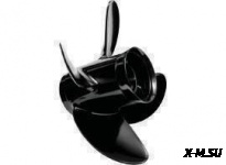 Винт гребной четырехлопастной MERCURY SPITFIRE 10.1 Х 14&quot; ШАГ 40-60 Л.С.на 25% эффективнее при разго