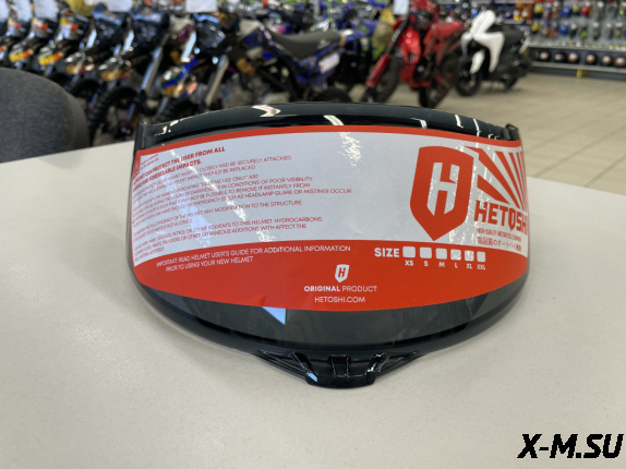 Визор для шлема интеграла HETOSHI FF936 Цв.Черный