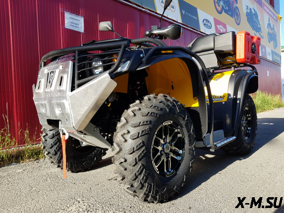 Защита бампера и радиатора Stels ATV 600 Leopard (с кенгурином)