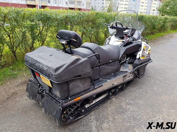 Кофр для снегохода STELS Ермак/Мороз пластиковый, черный JU087517 (подходит на снегоход Мороз) S565E