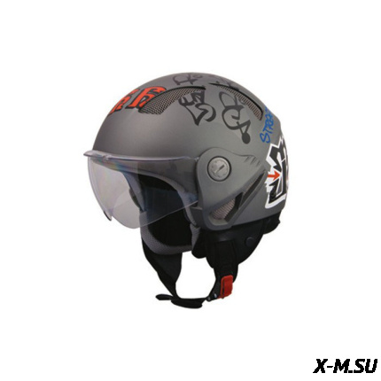 Шлем "THH" T-9 #1 MATT DARK GRAY/BLUE