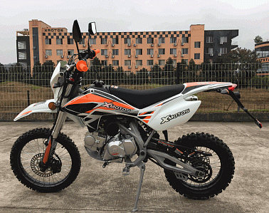 Питбайк X-MOTOS 125 17/14 SILVER