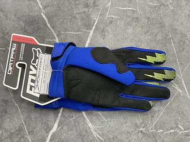 Перчатки взрослые FOX XD2-1 цв. Синий  р. XXL