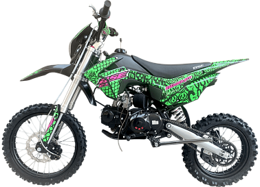 Питбайк BSE EX 17/14 Max13 Green Pink Neon (040)