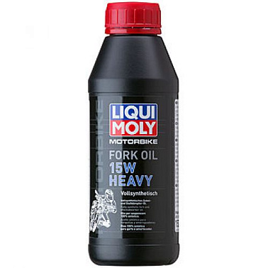 Масло LiquiMoly д/вилок и амортиз. Motorbike Fork Oil Heavy 15W (0.5л)